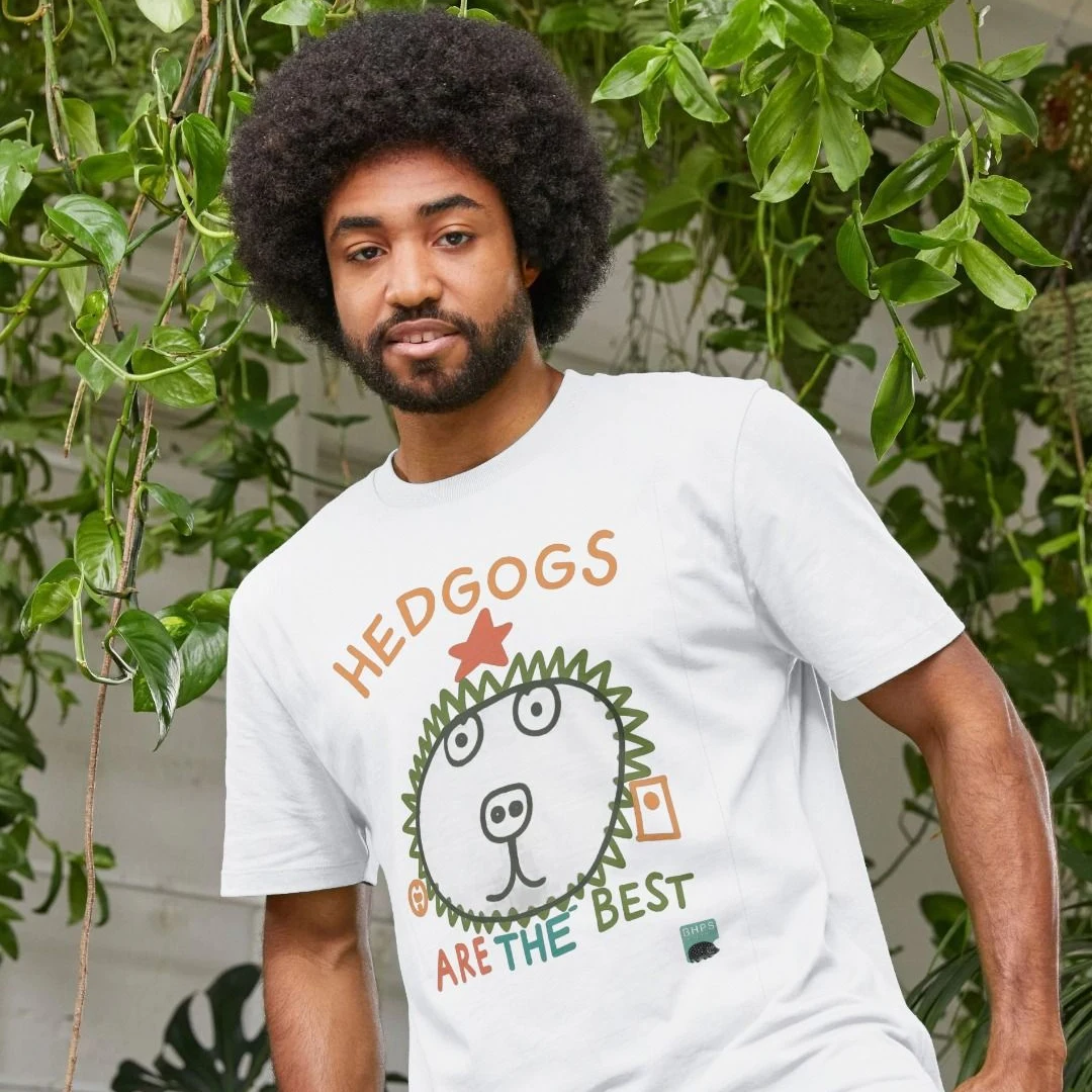 hedgehog organic tee