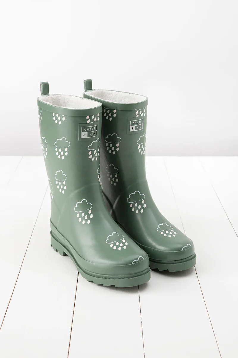 natural rubber wellies