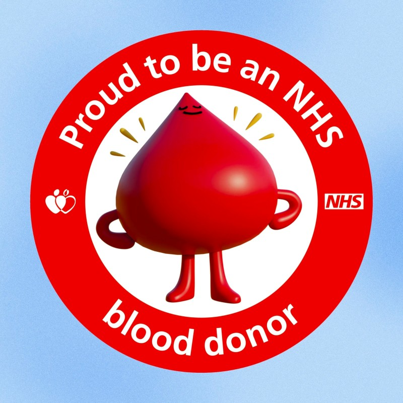 NHS blood donor