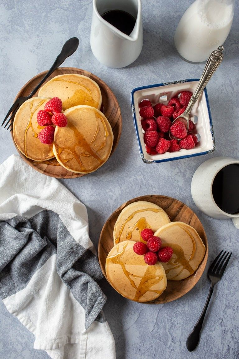 oil-free vegan pancakes
