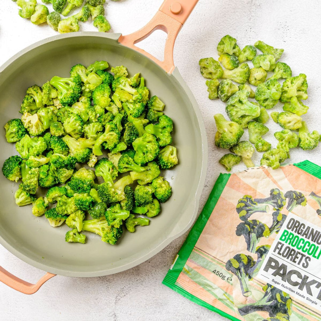 Pack'd organic broccoli