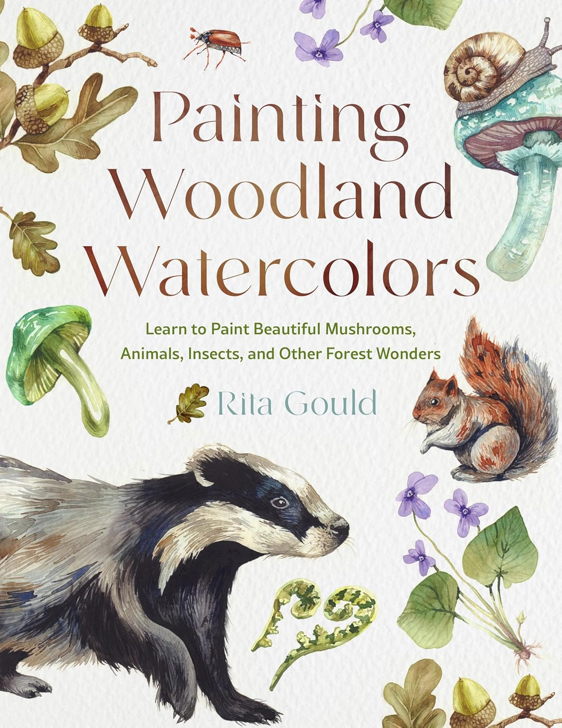 paint woodland watercolours