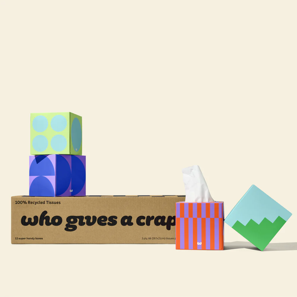 recycled paper tissues