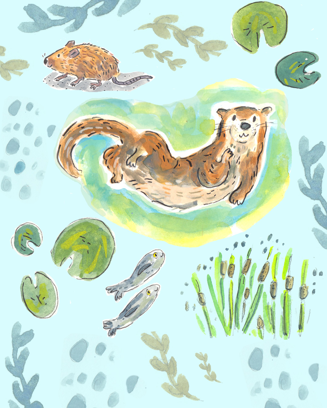 river wildlife Lucy Pickett