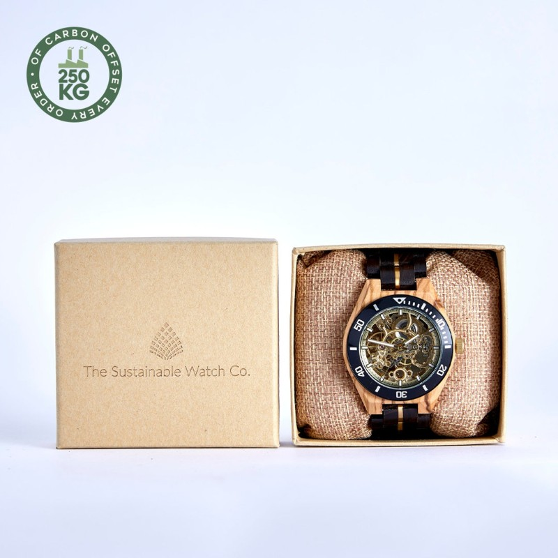 Rosewood vegan watch