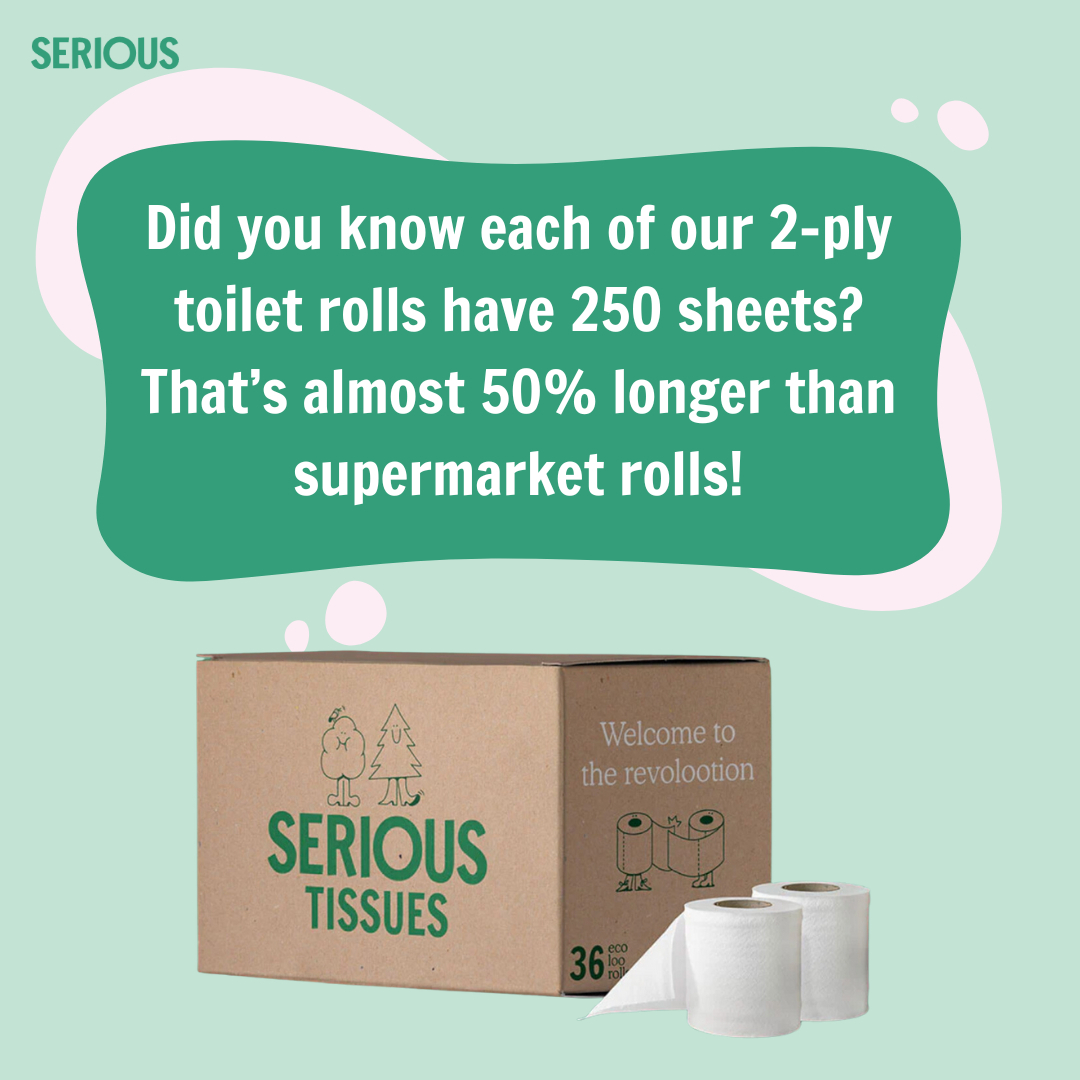 Serious Tissues bathroom tissue