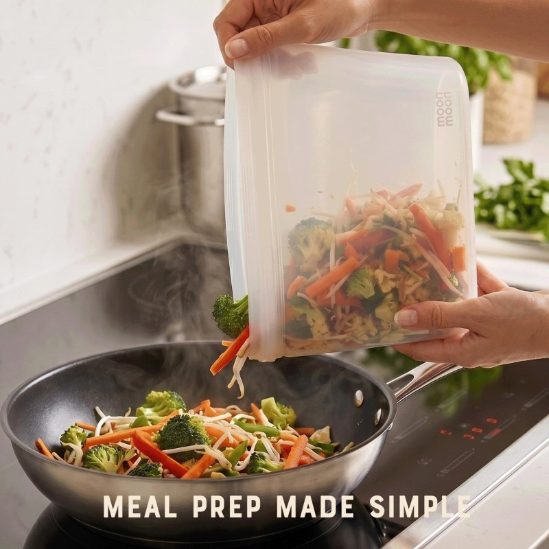 silicone food bags 