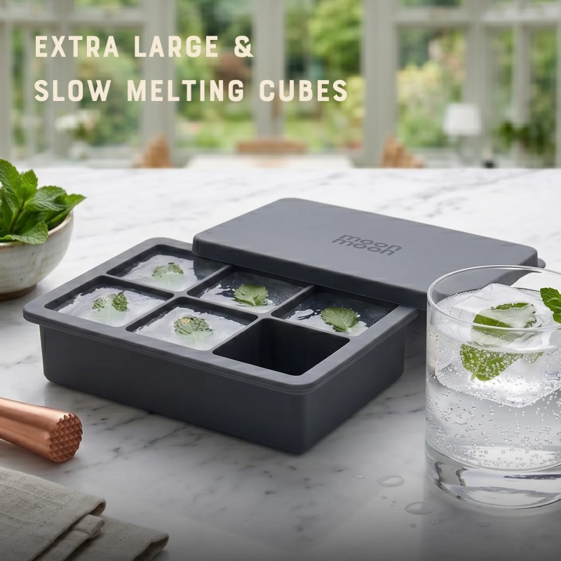 silicone ice cube trays