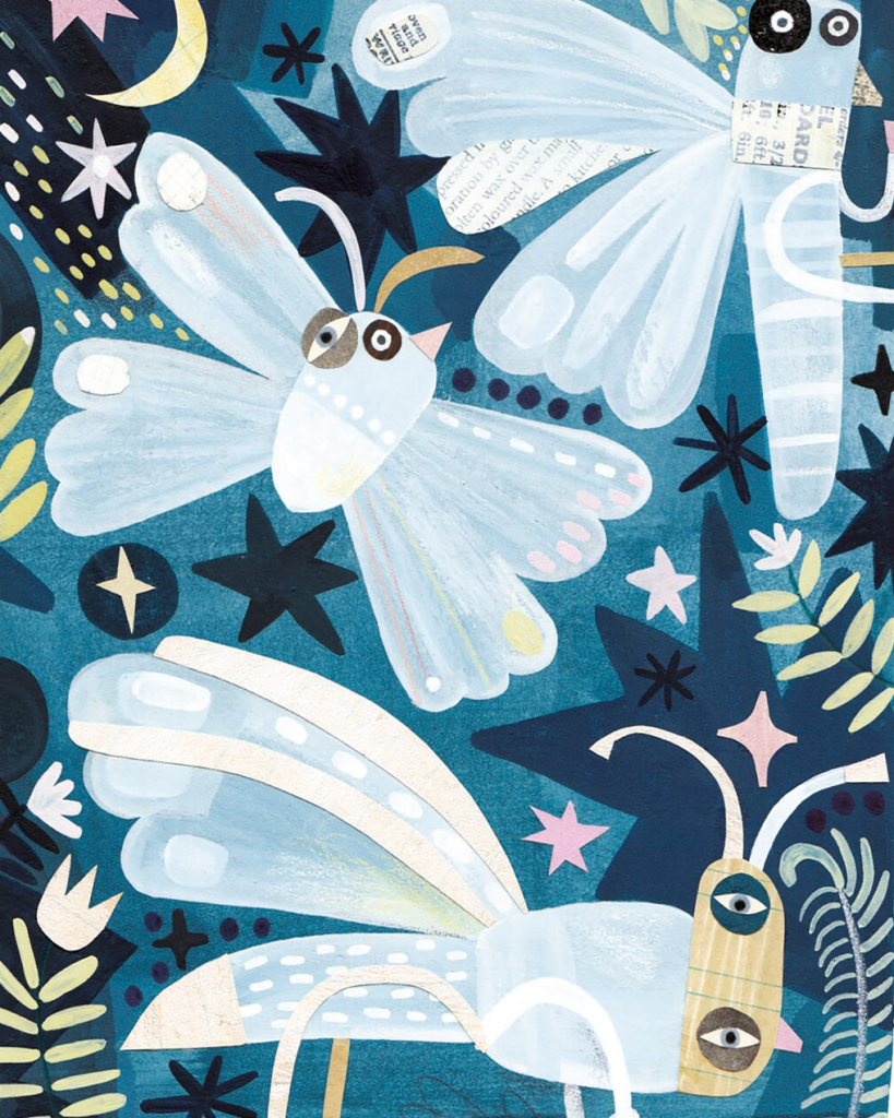 silk worm moths