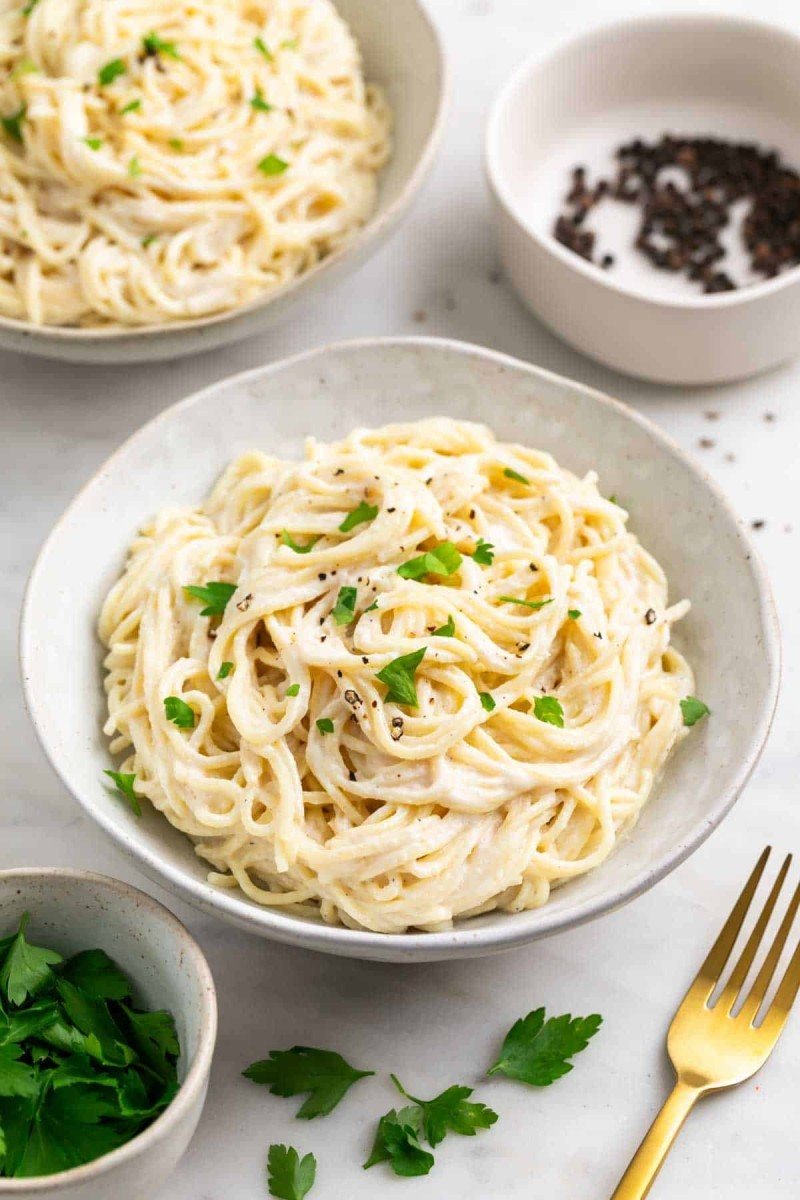 silken tofu pasta sauce