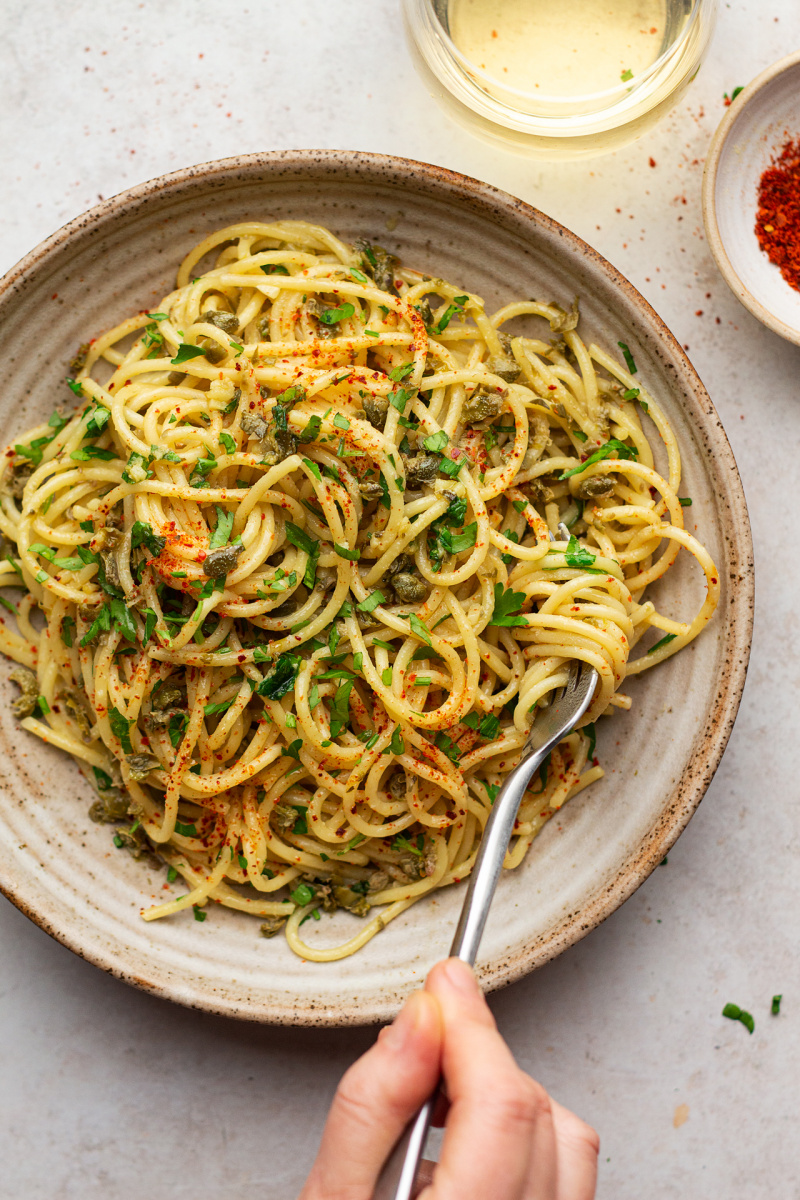 simple vegan pasta