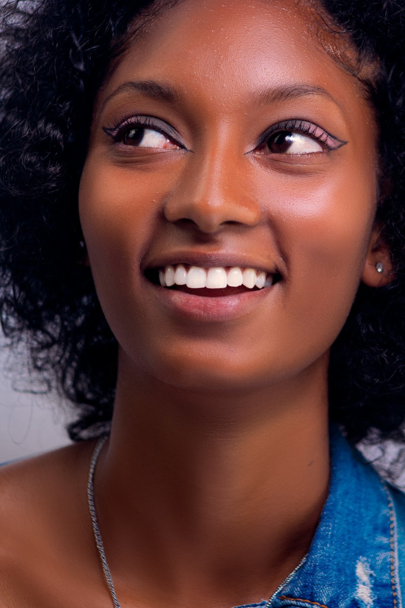 smiling woman