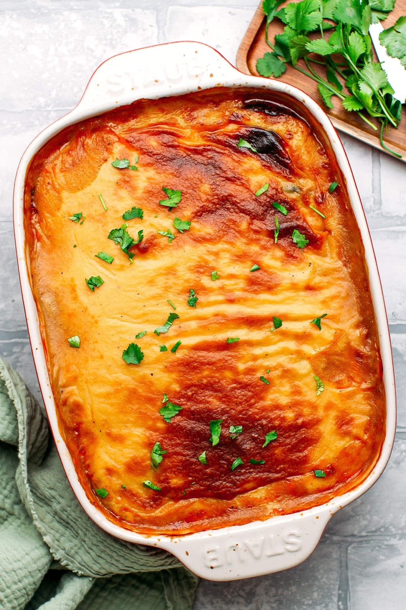 smoky vegan moussaka