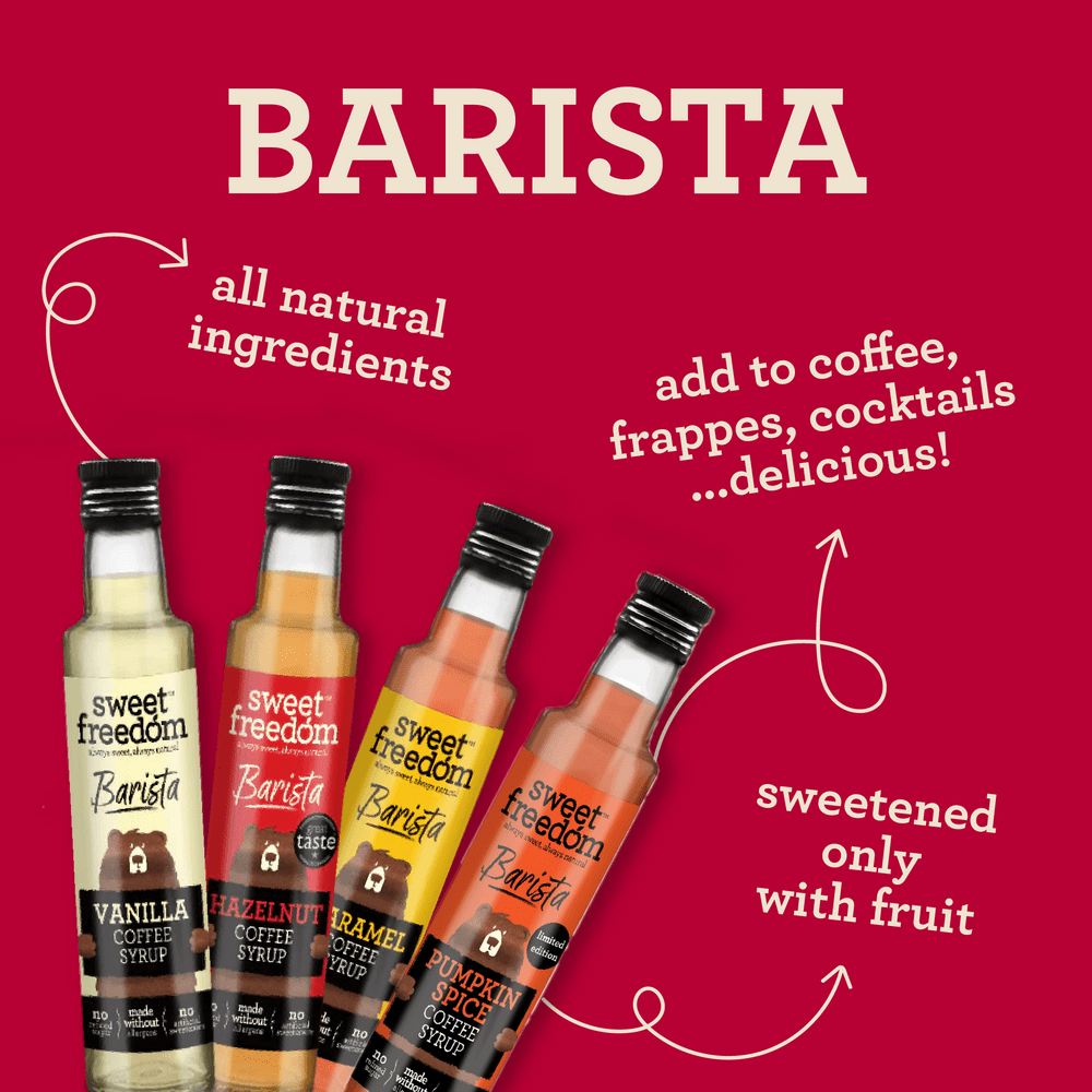 Sweet Freedom Barista syrups