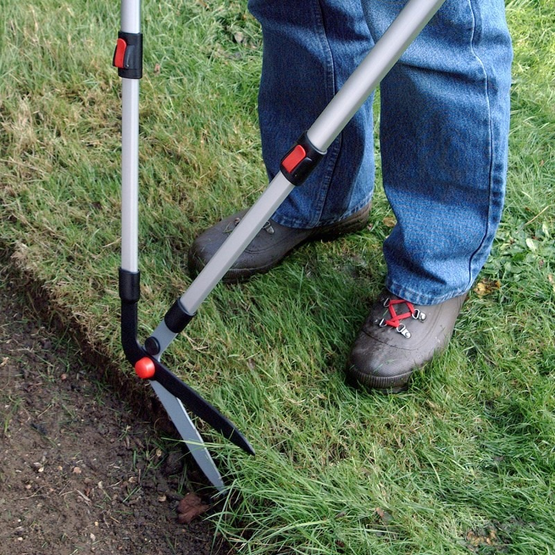 telescopic edging shears