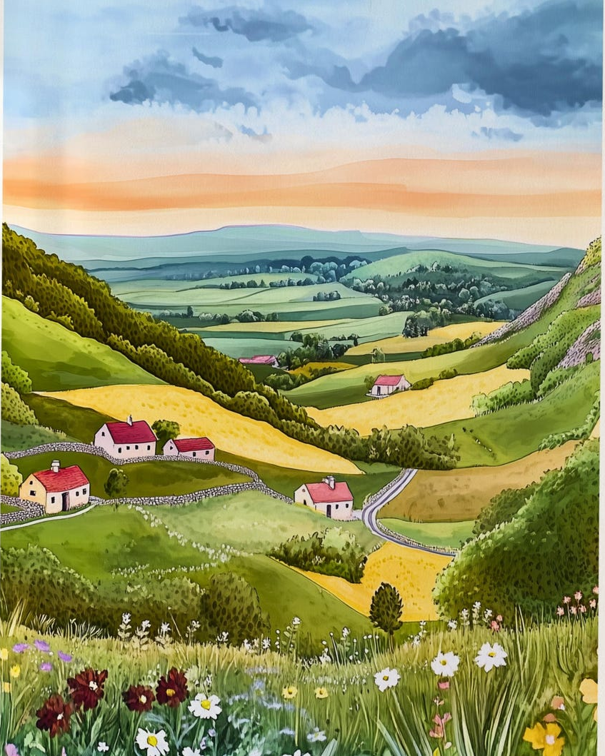 the Peak district