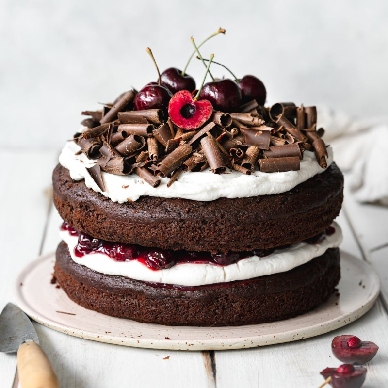 vegan black forest cake 