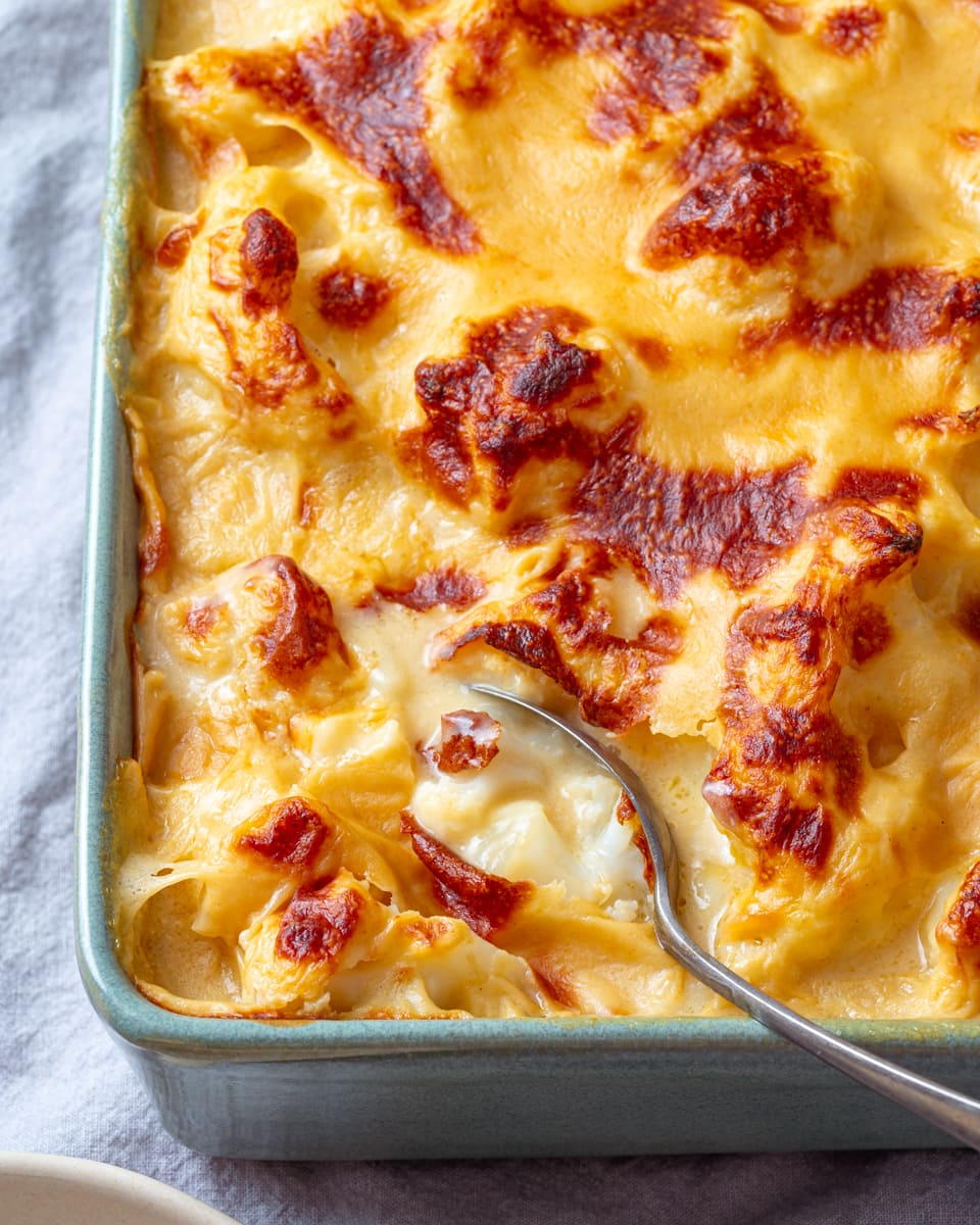 vegan cauliflower cheese
