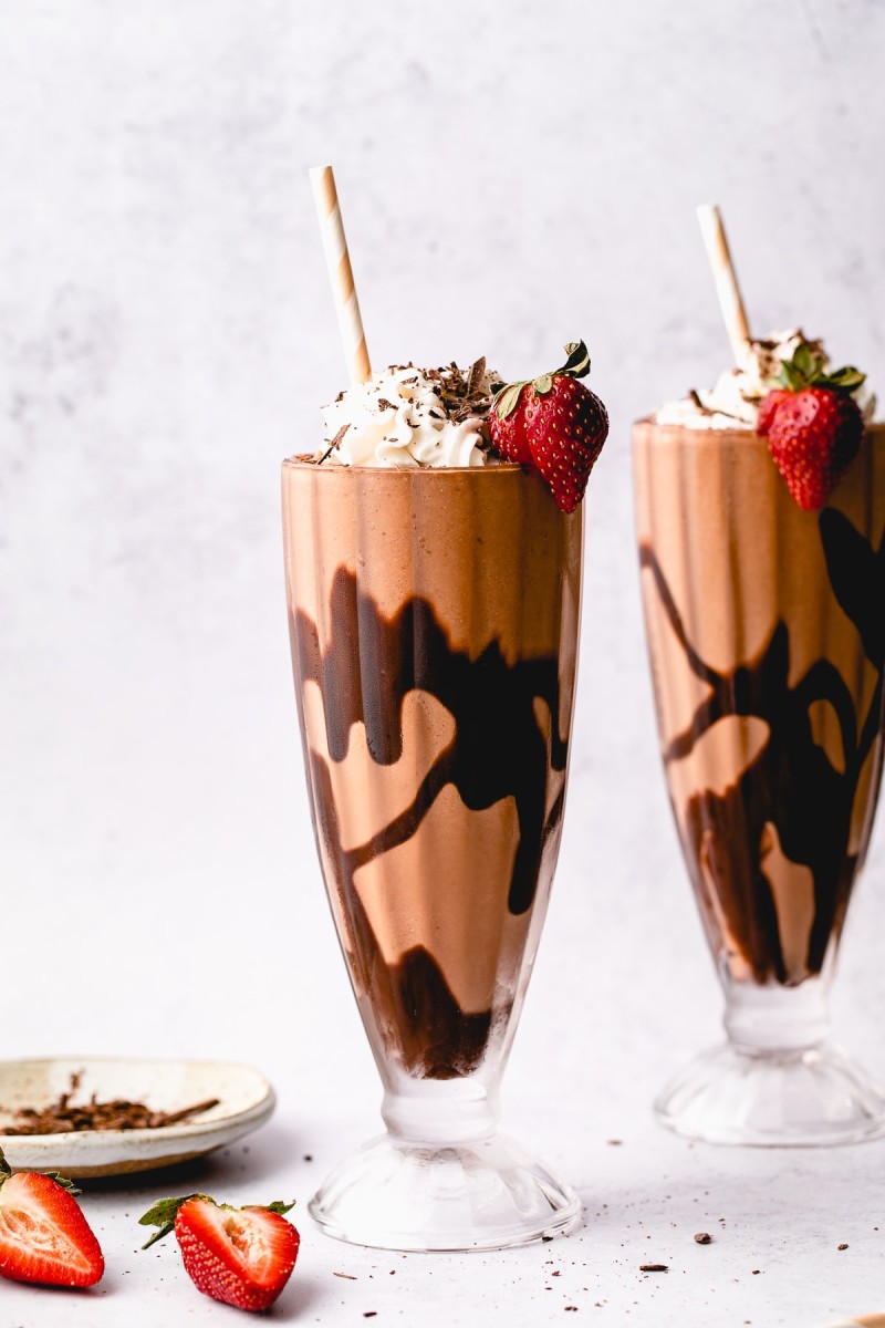 vegan chocolate shake