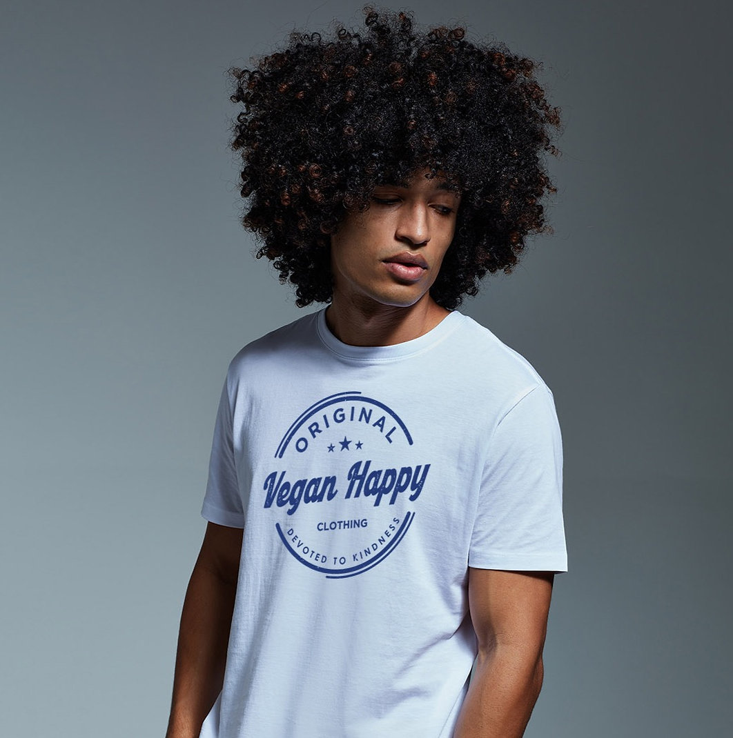 vegan happy t-shirt