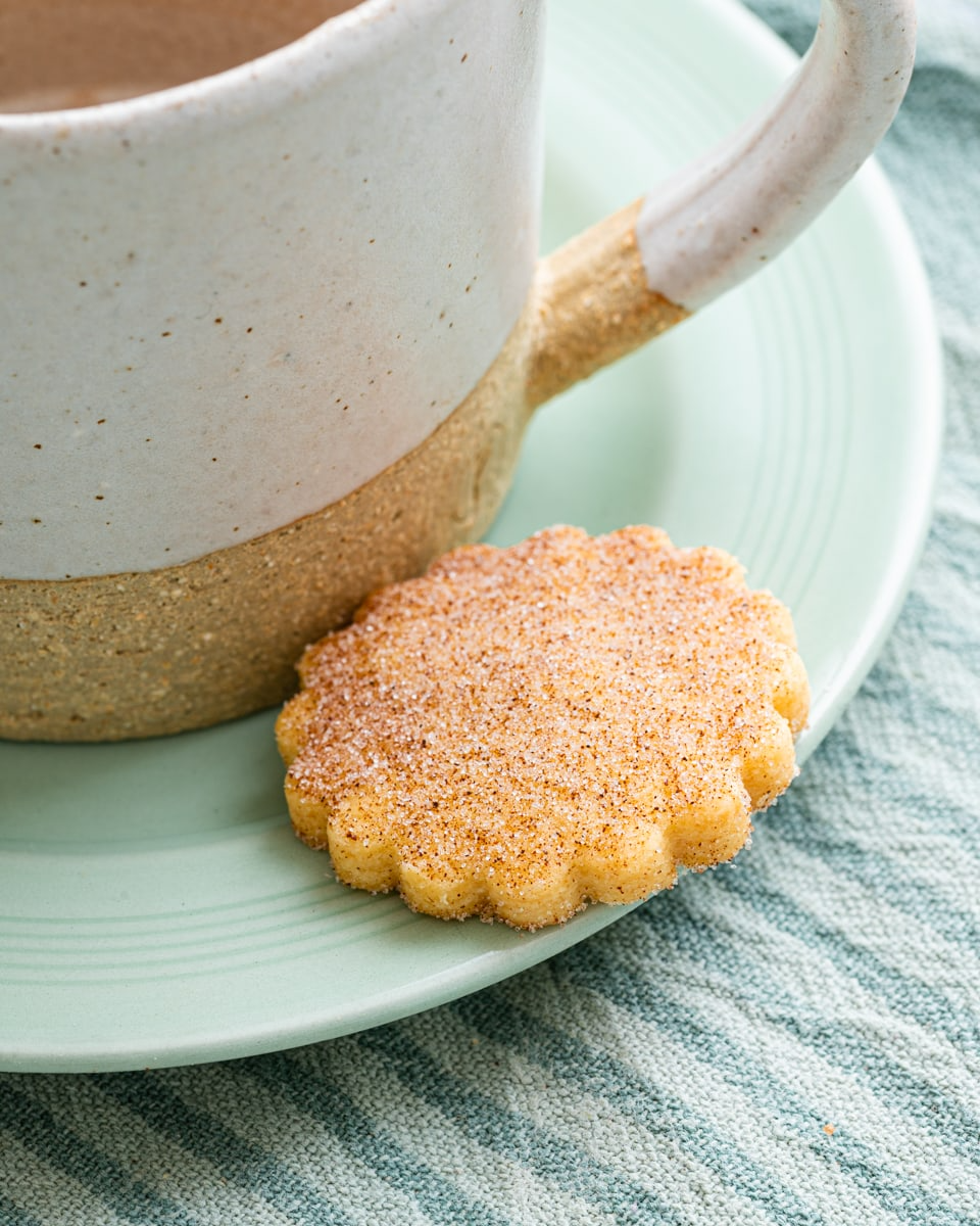 vegan shortbread cookies