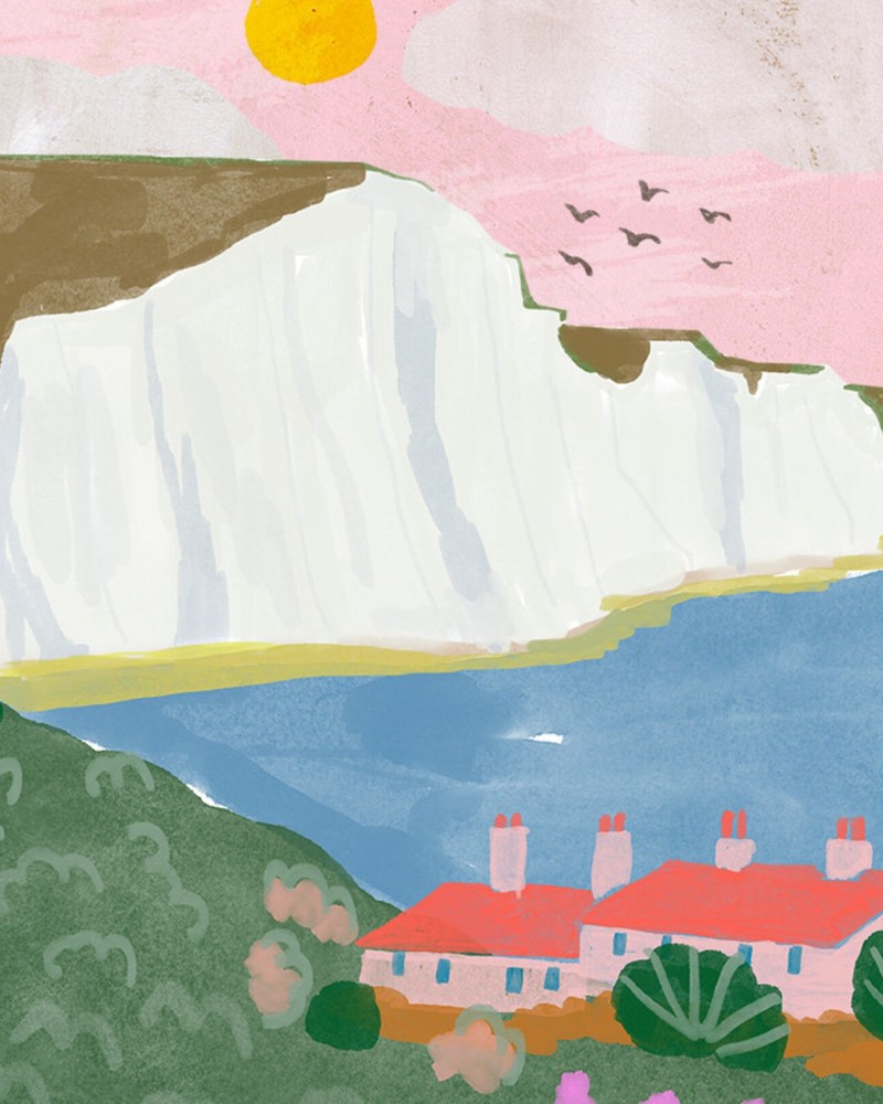white cliffs of Dover