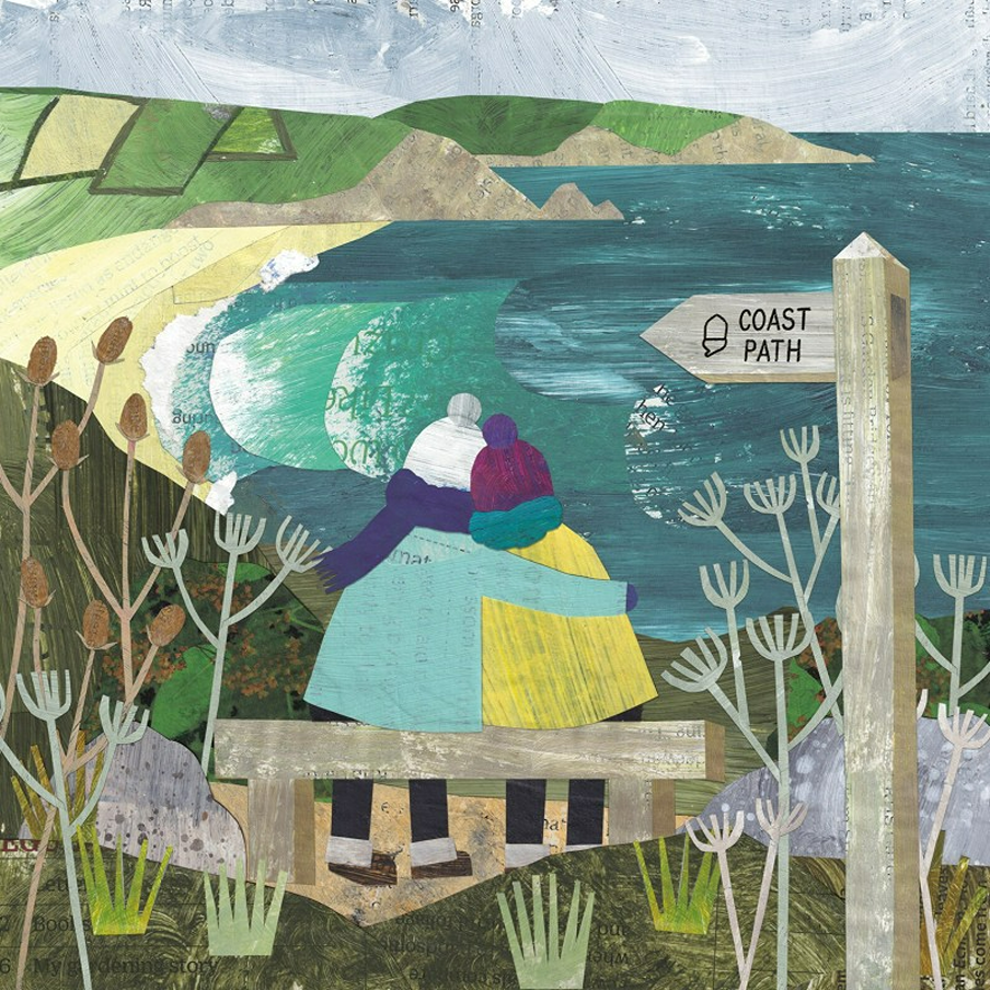 winter coast path