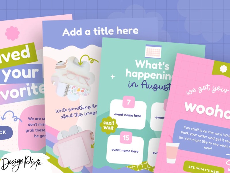 CANVA email templates