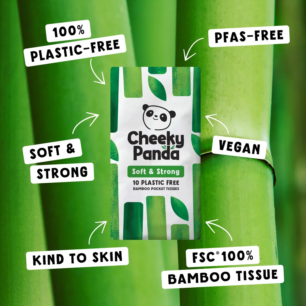 Cheeky Panda bamboo tissues