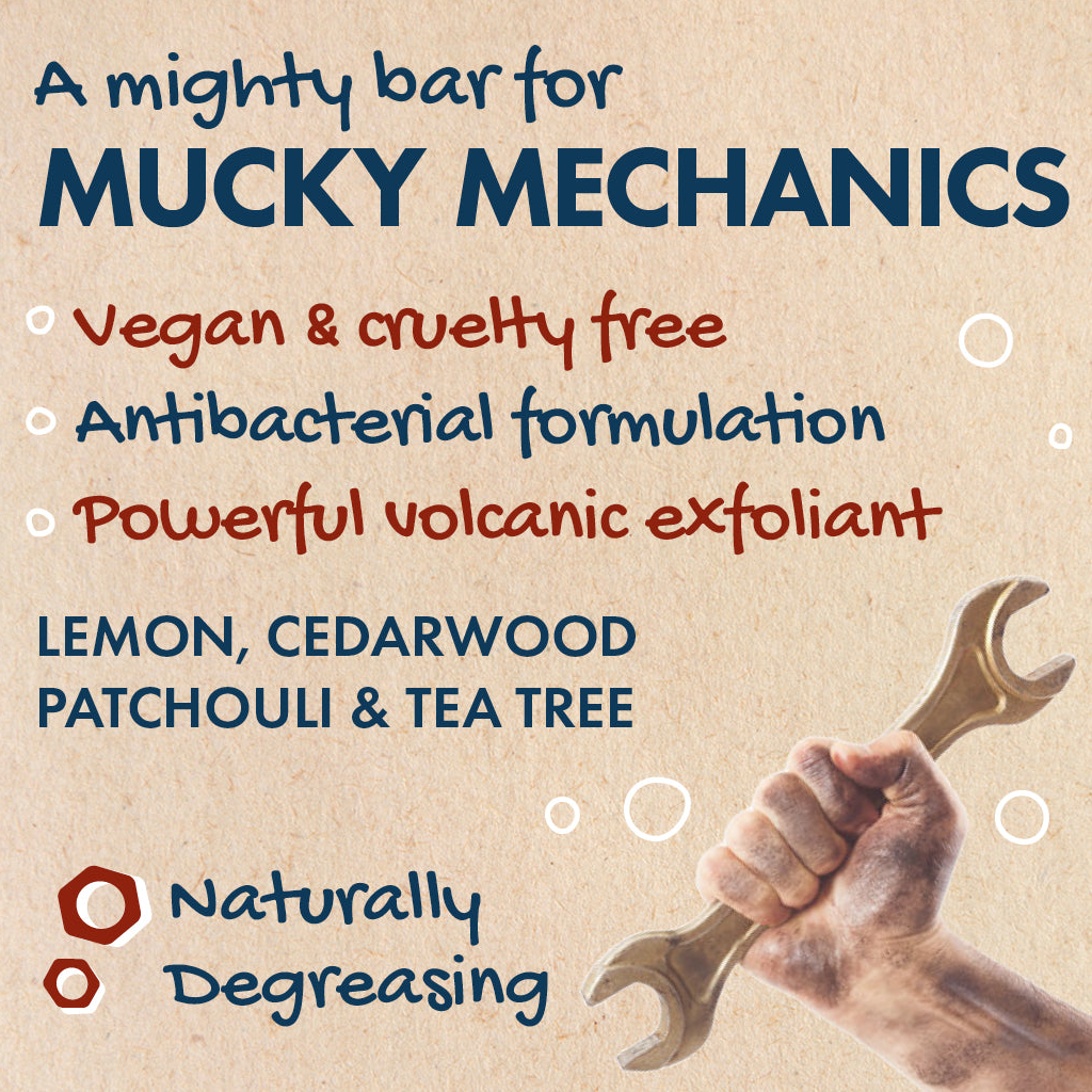 Friendly mechanics soap