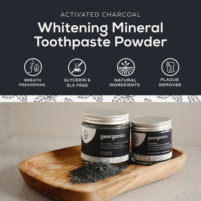 Georganics toothpaste powder