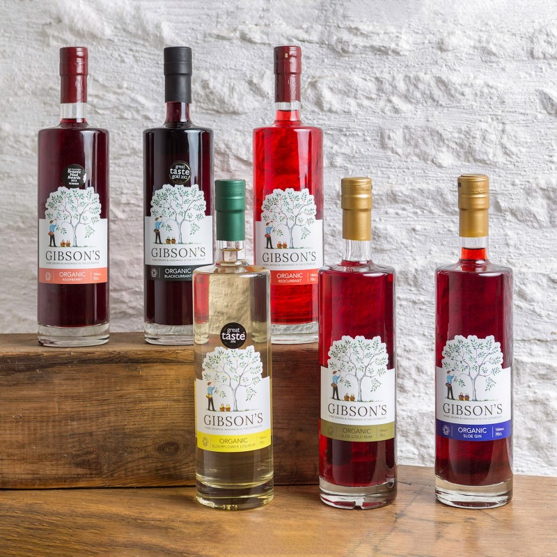Gibson's organic liqueurs
