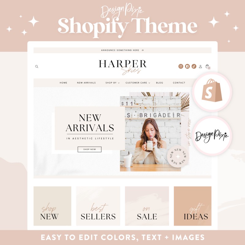 Design Pixie Shopify theme