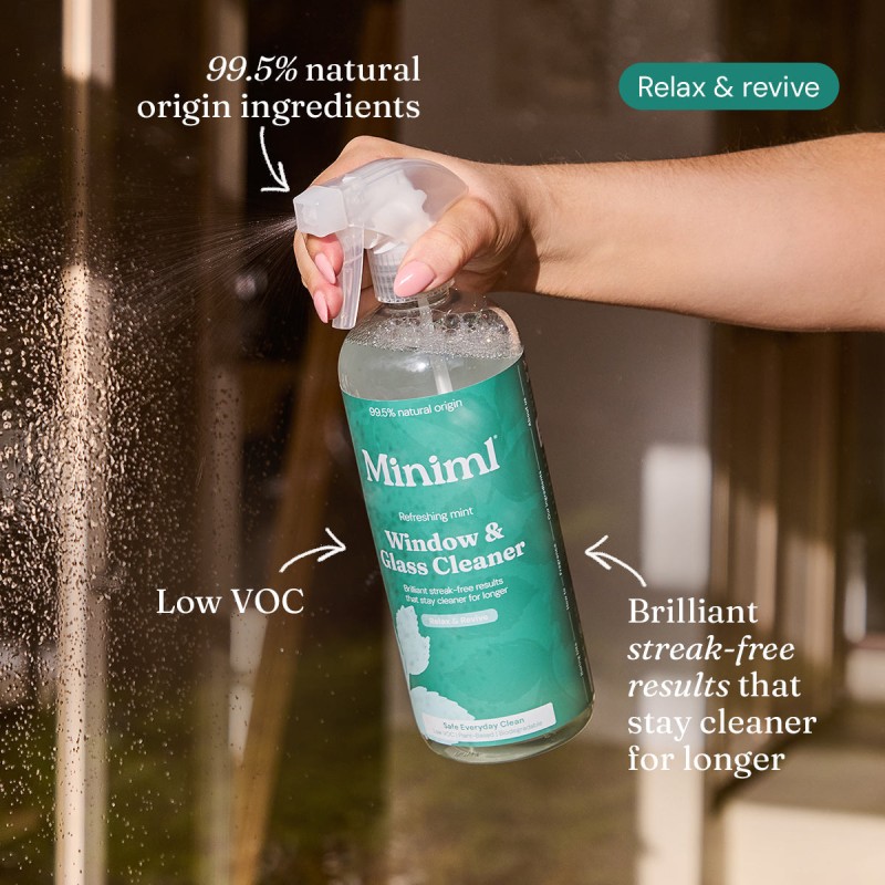 Miniml glass cleaner