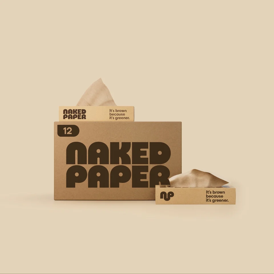 Naked Paper facial tissues