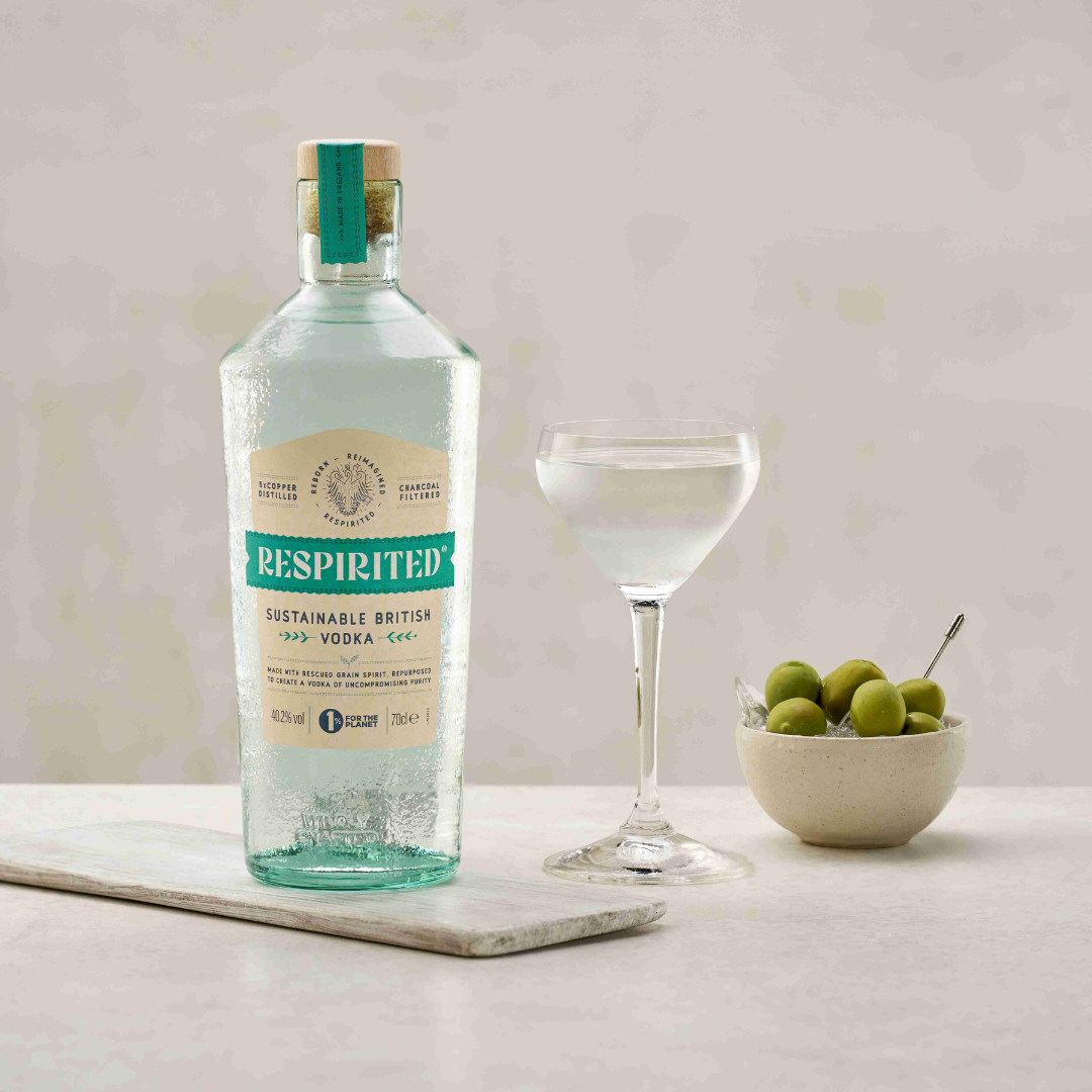 Respirited vodka