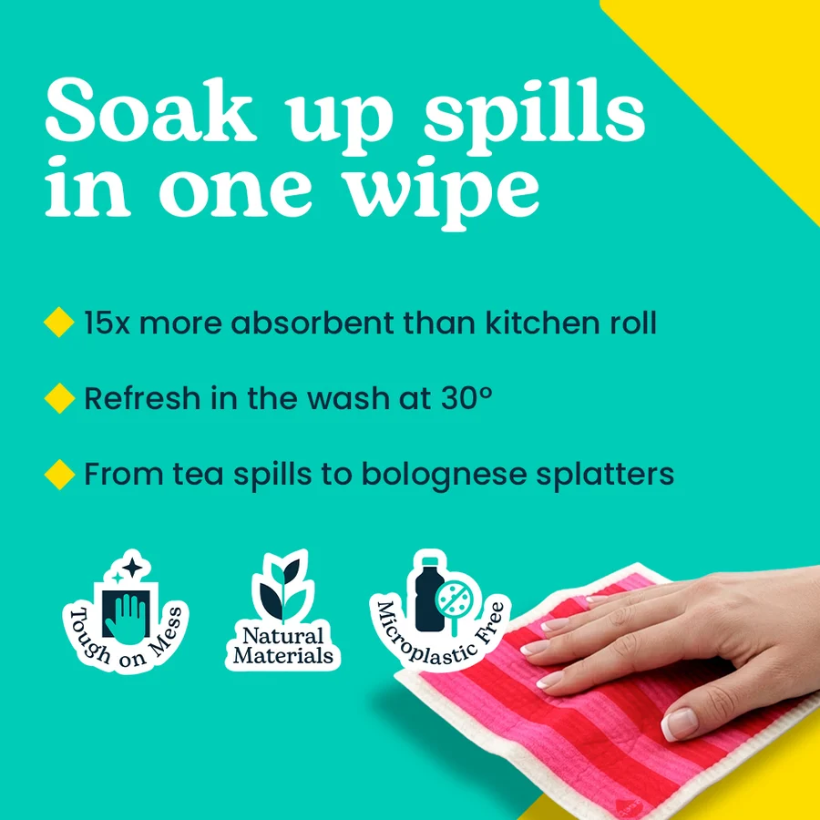 Seep cleaning cloth