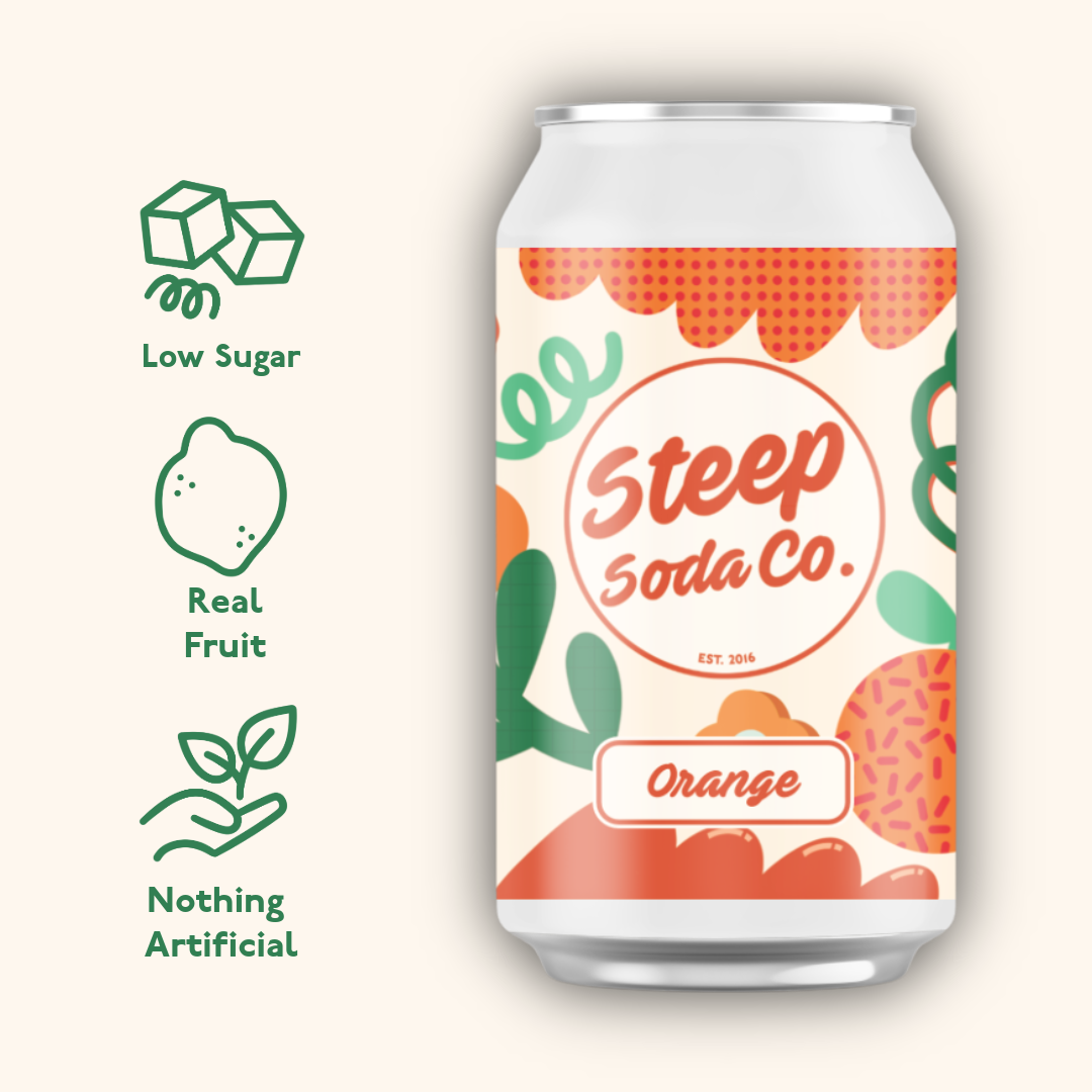 Steep orange soda 