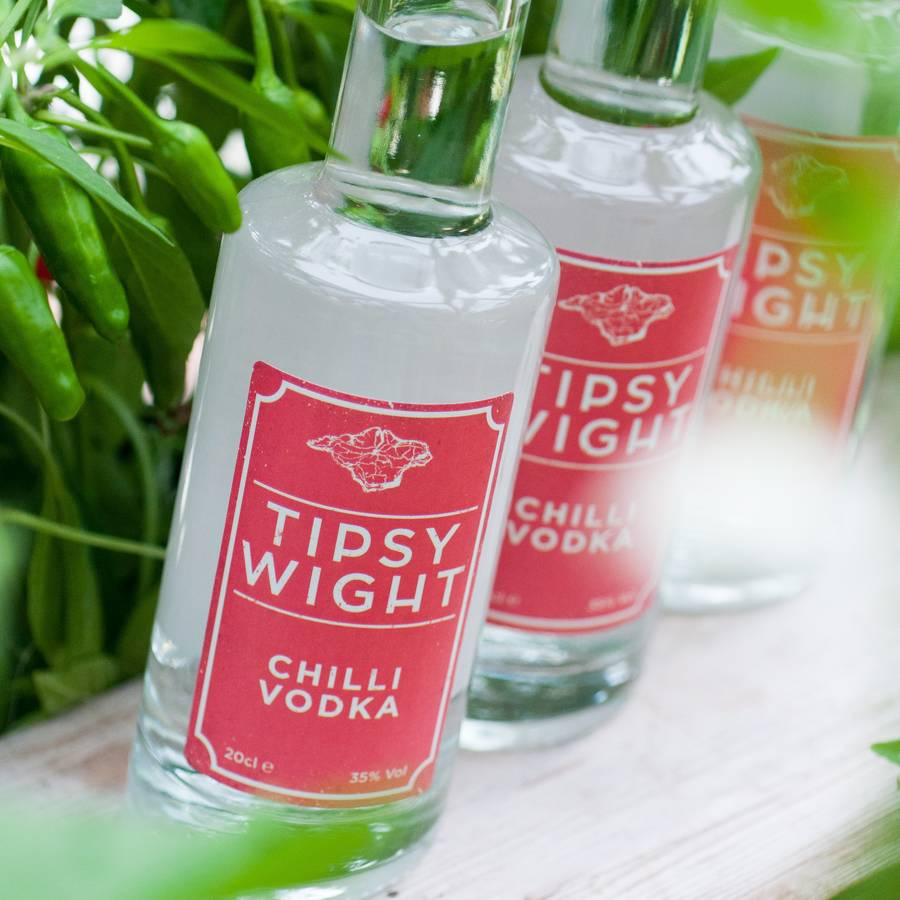 Tipsy Wight chilli vodka