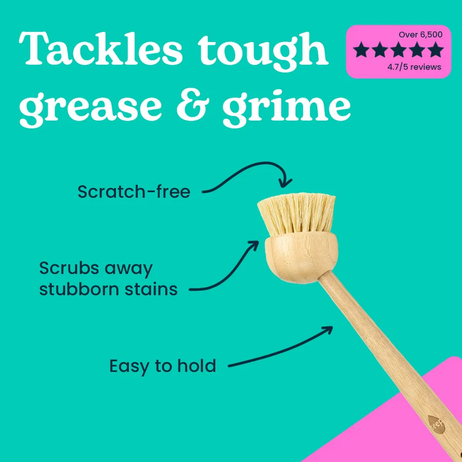 bamboo dish brush