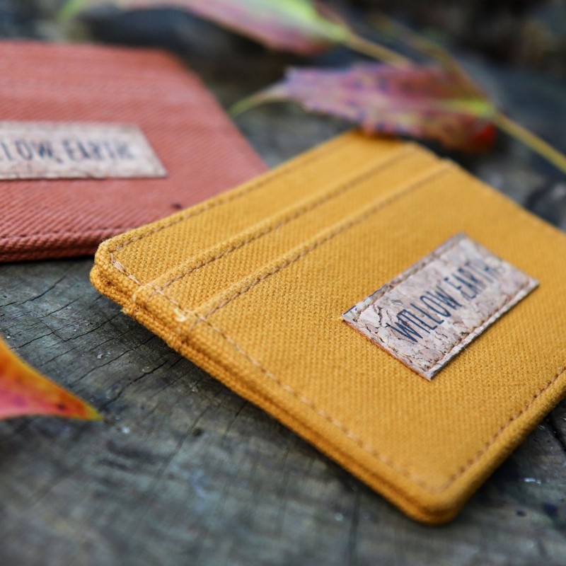 cotton canvas wallets
