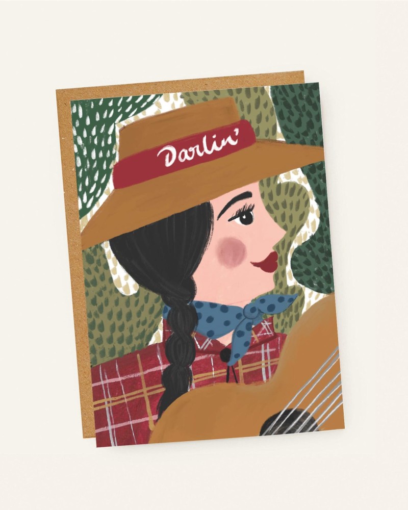 recycled greetings card