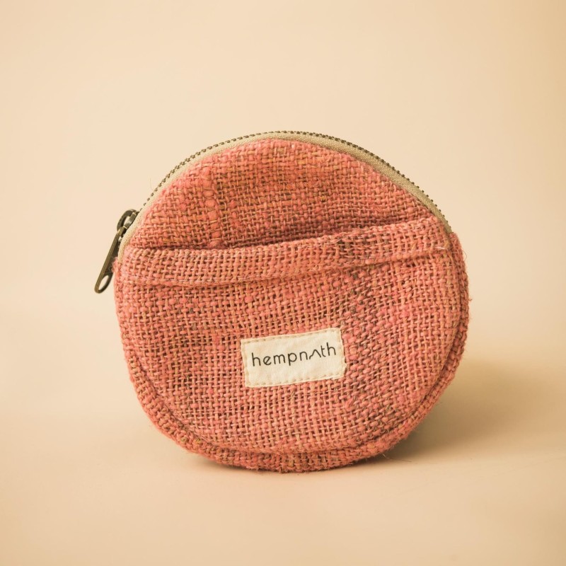 hemp coin purse