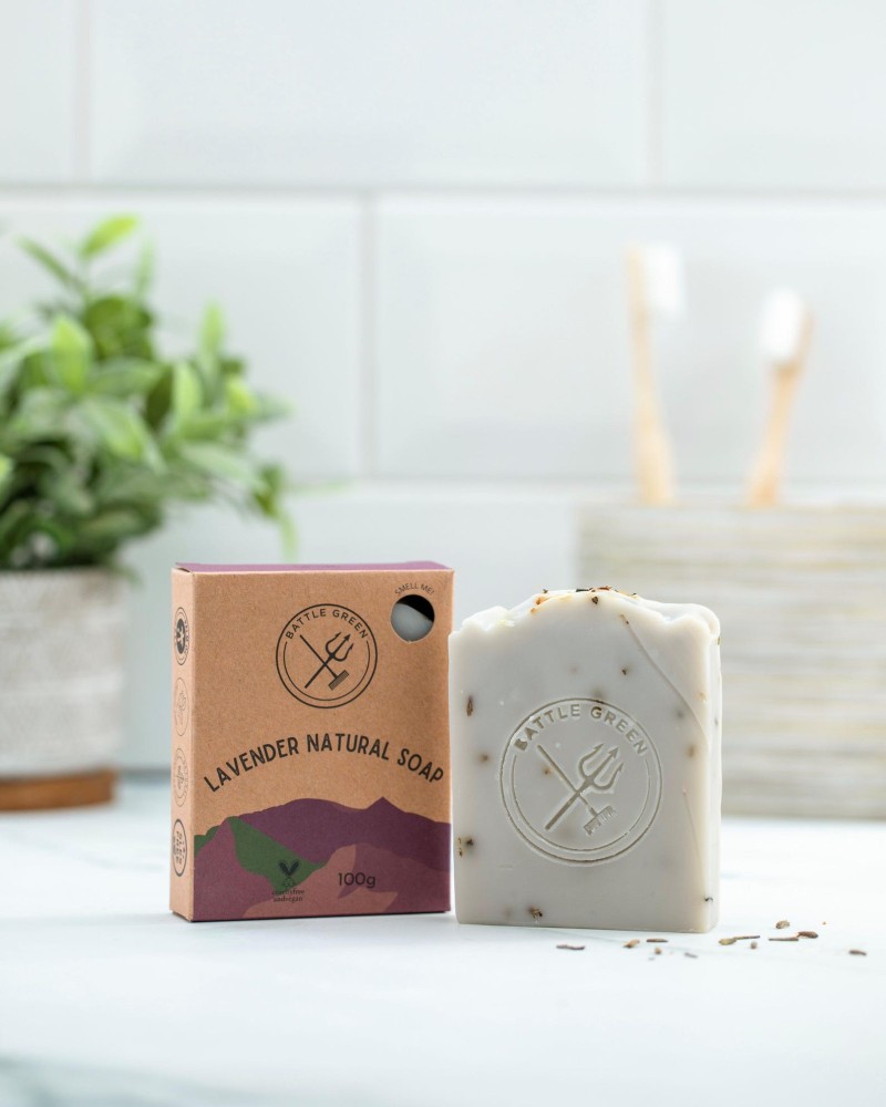 Battle Green soap