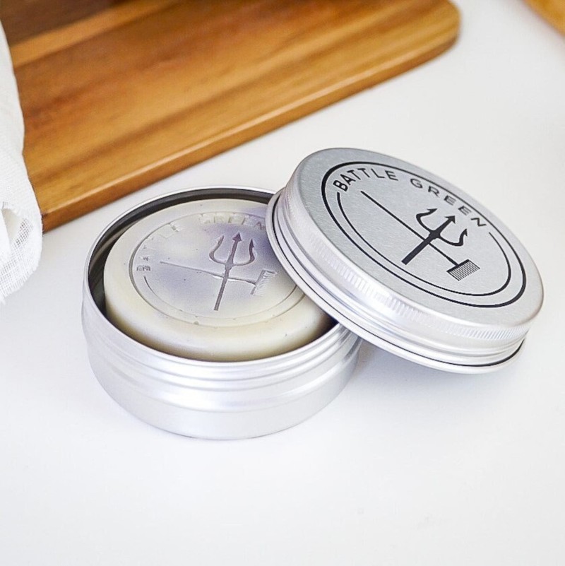 Battle Green shampoo bars