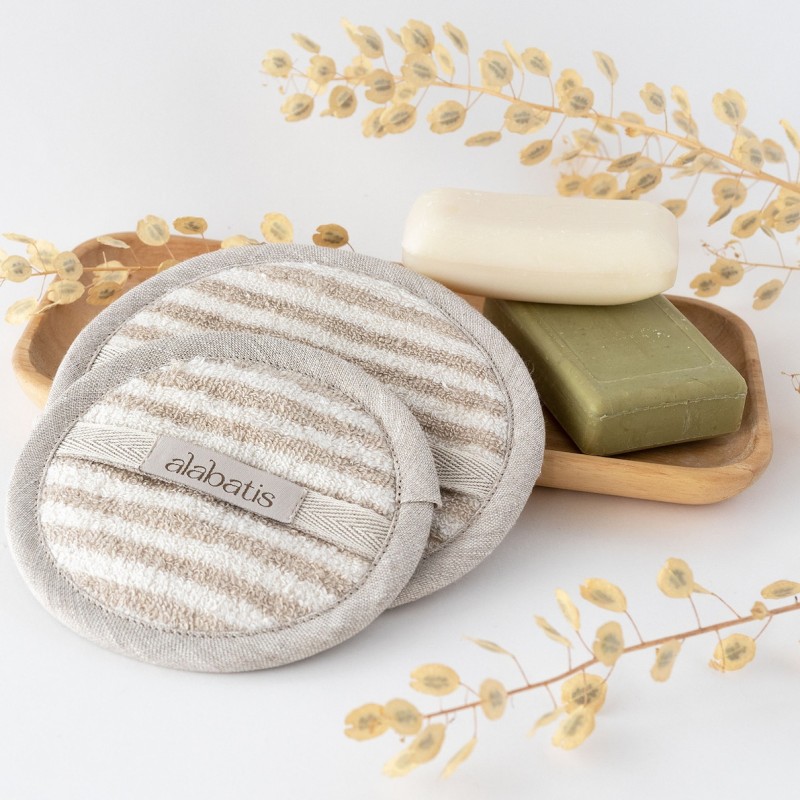 linen shower set