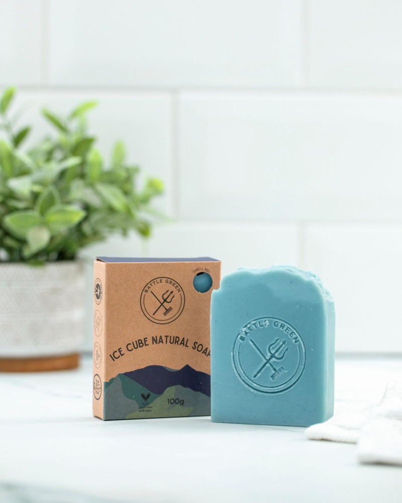 Battle Green soap 