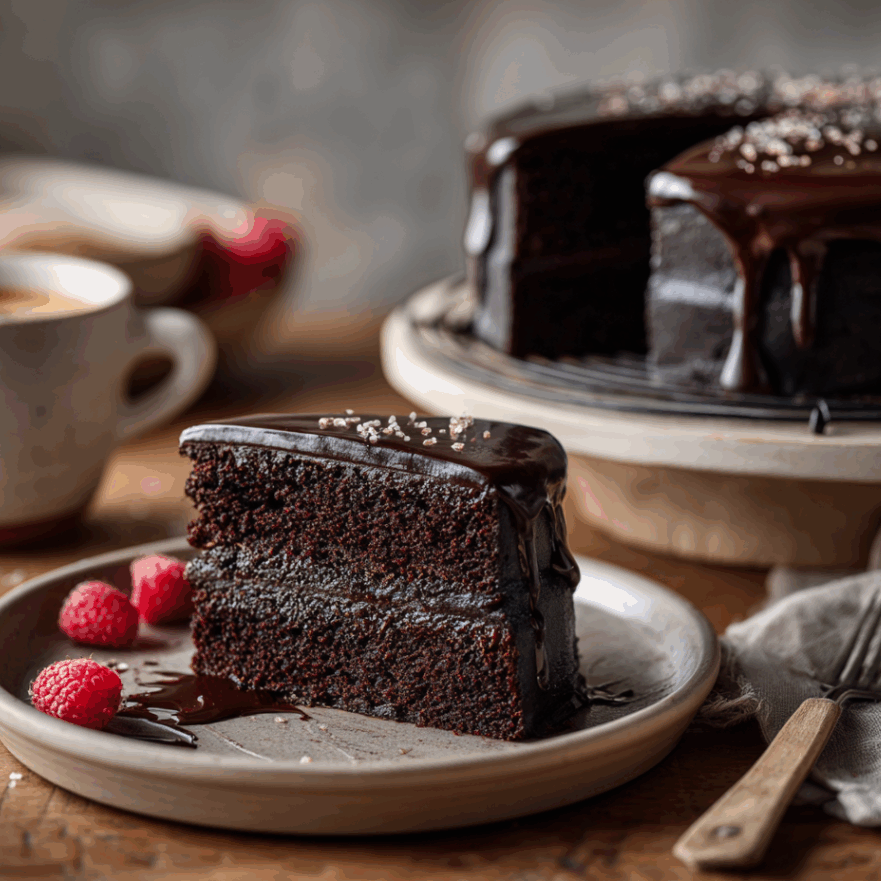vegan chocolate cake 