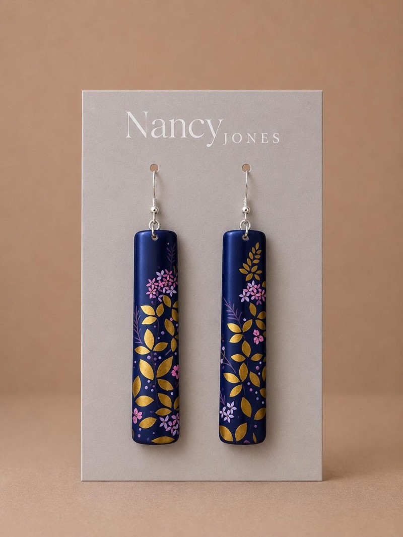 vintage drop earrings