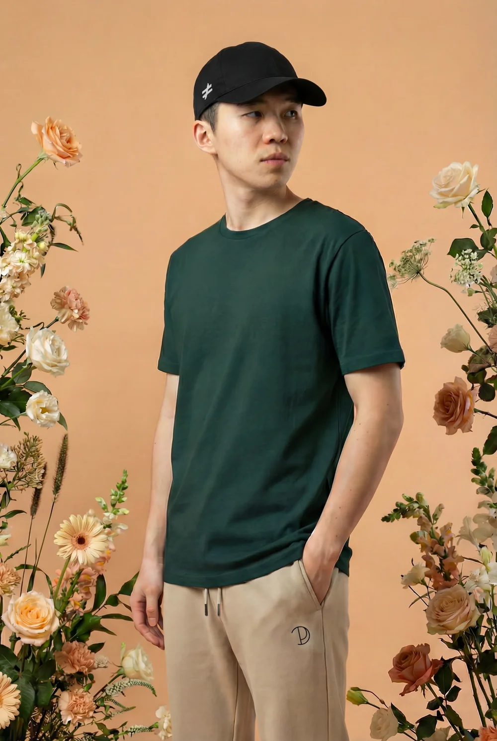 organic cotton baseball cap